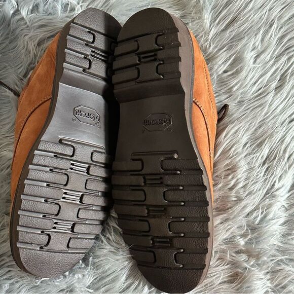 Florsheim Men's Brown Leather Oxfords - Picture 5 of 7